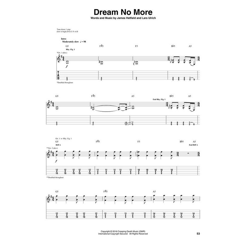 Hal Leonard - Metallica Hardwired... To Self-Destruct (Guitar)