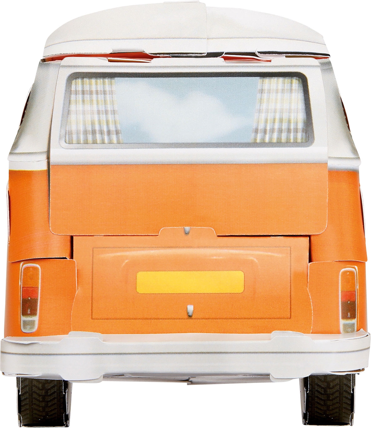 Franzis VW Bulli T2 Papier-Wohnmobil im Maßstab 1:18 inkl. Begleitbuch