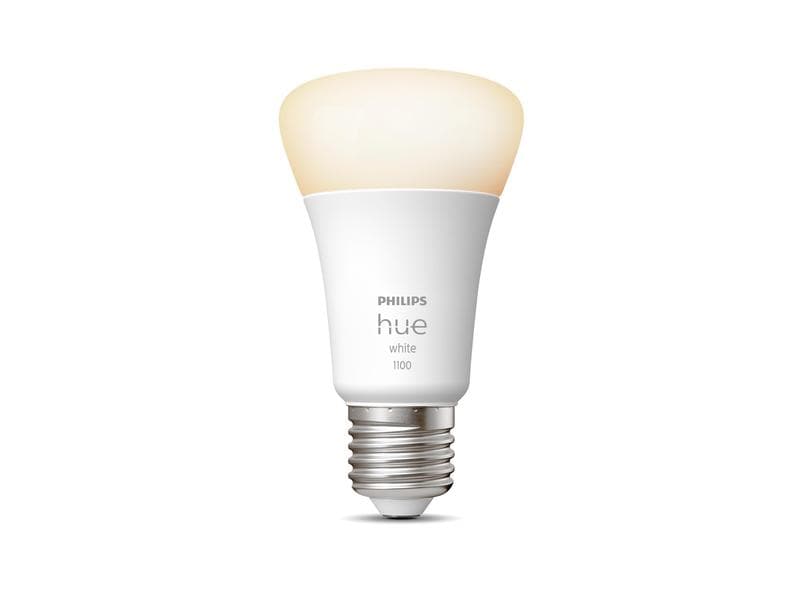 Philips Hue Leuchtmittel White E27 Einzelpack 1055 lm 9.5W Per Bluetooth steuerbares Hue E27-Leuchtmittel