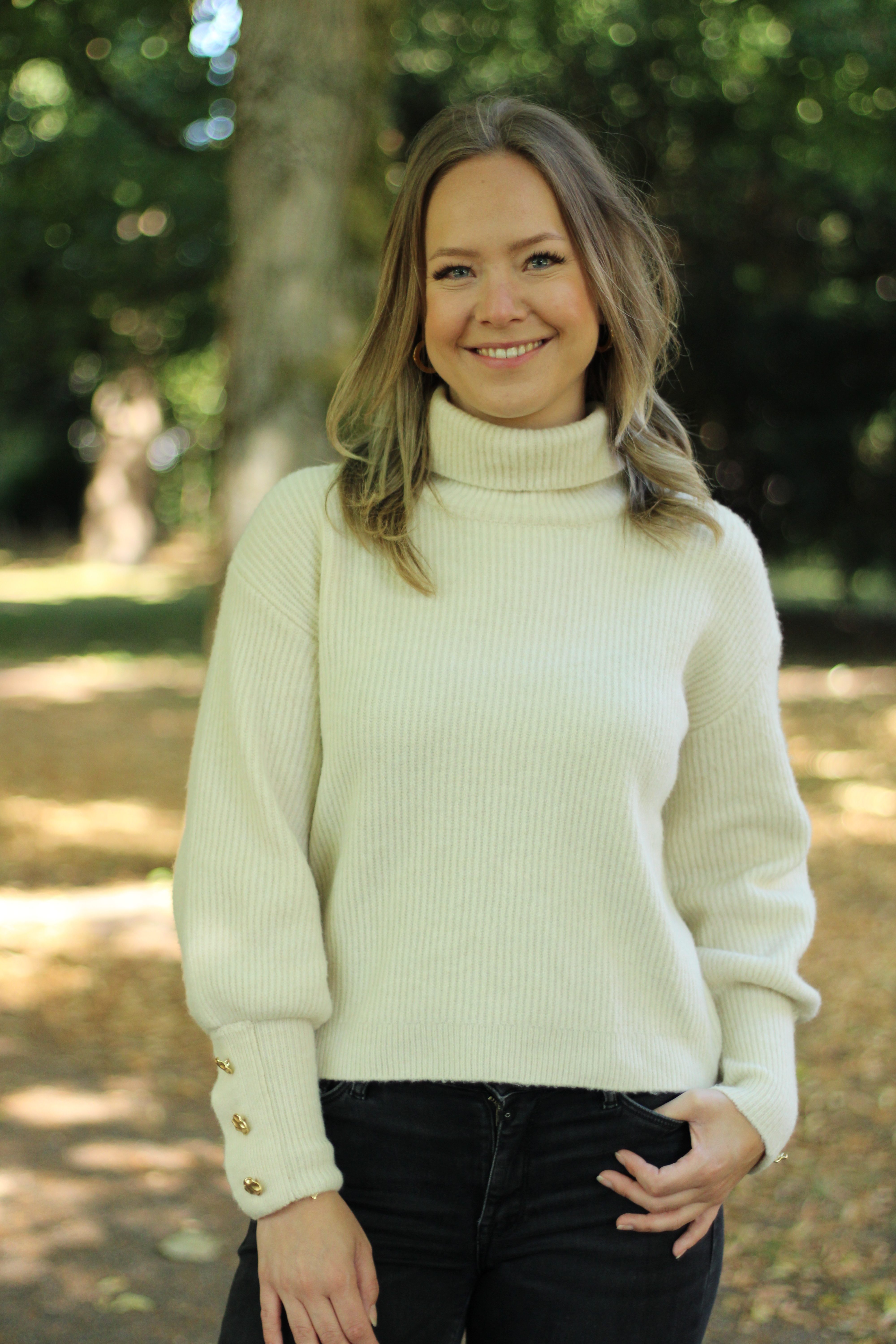 Rino & Pelle - Charlotte Turtleneck Sweater - Birch