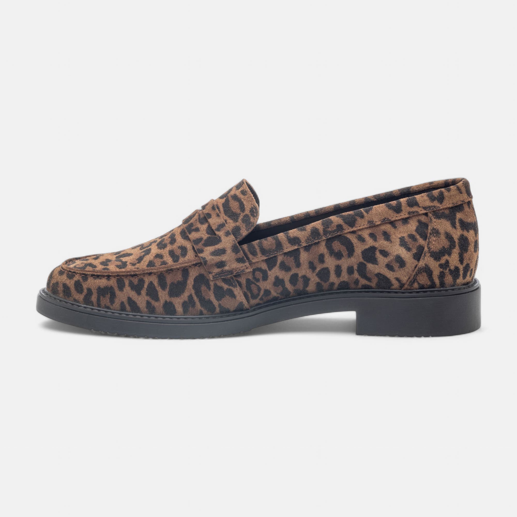 Mocassins Femme en cuir cognac