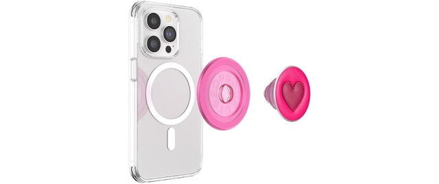 Popsockets Handy-Halterung »Stitched Sweet Heart MagSafe« Universalhalterung