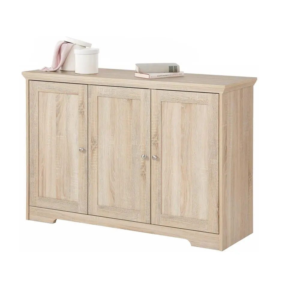 Nanna - Dressoir med 3 deuren in hout effect