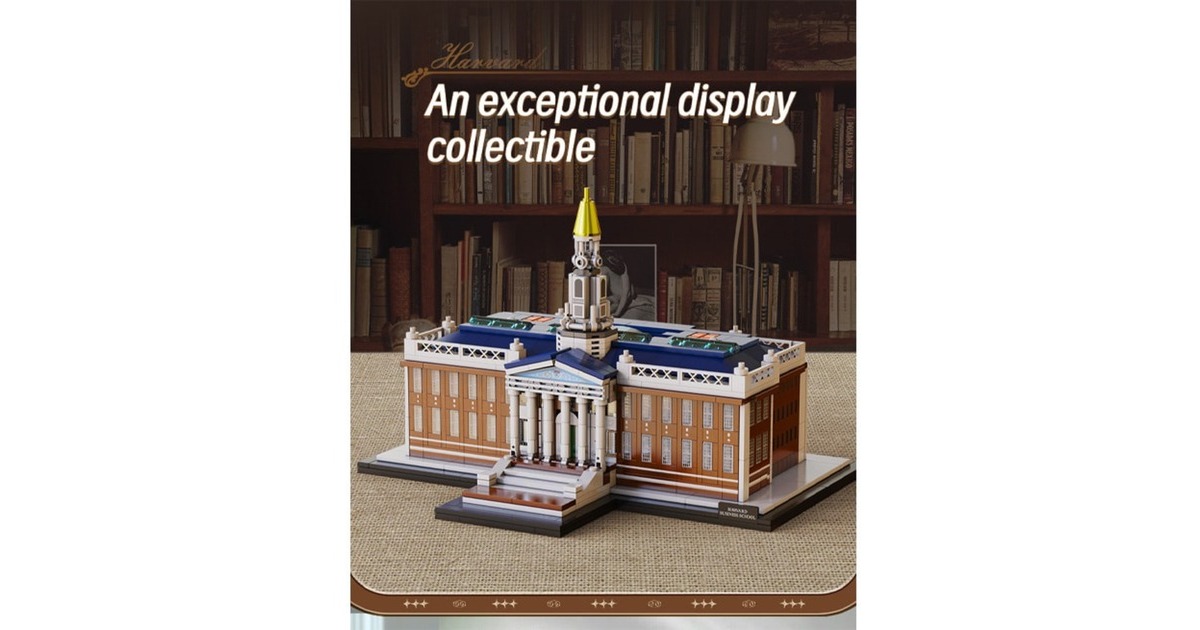 CaDABuilding - Harvard Business School Constructiespeelgoed  (C66016W)