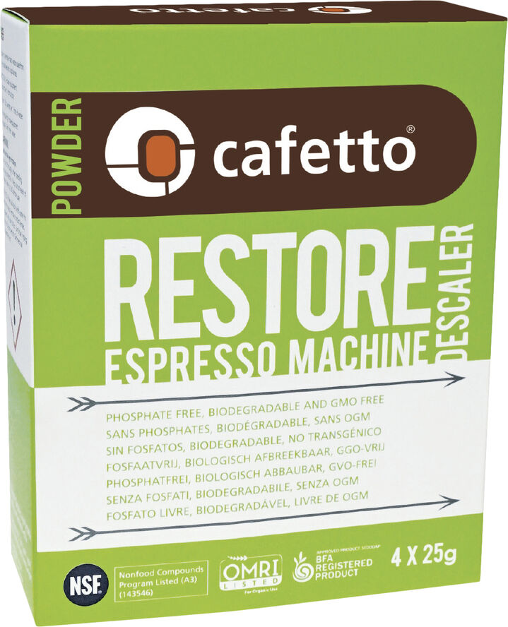Cafetto Cafetto Restore Afkalker 4 breve Grøn