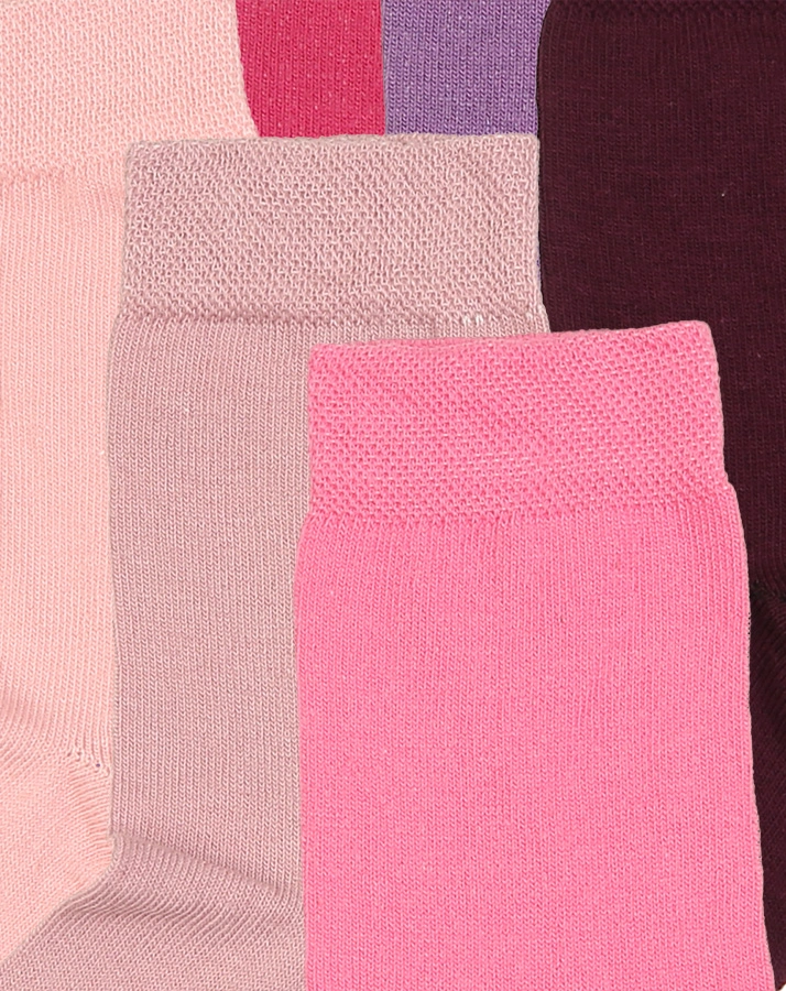 Socken UNI 6er-Pack in fliederrose