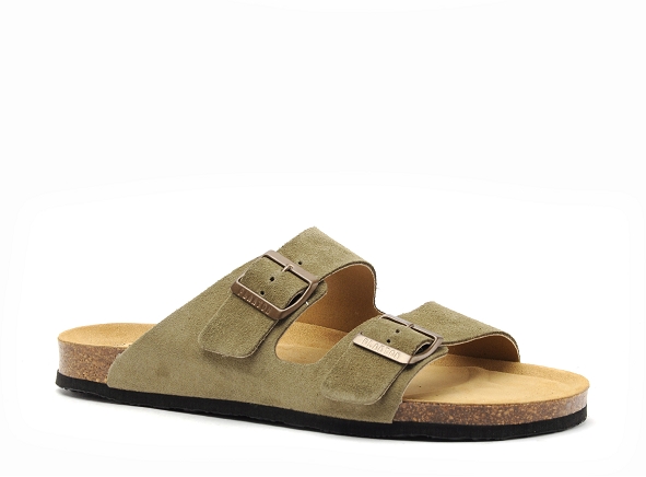 Plakton mules et sabots homme barna 175857 kaki