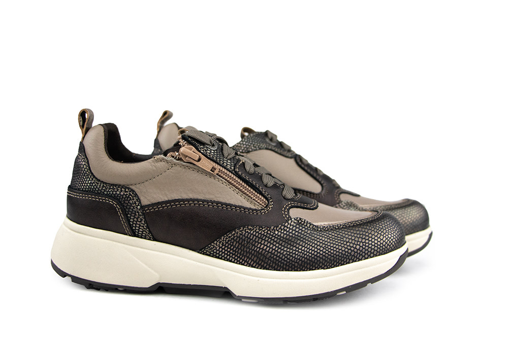 Xsensible Sneaker Grenoble HX Taupe Combi