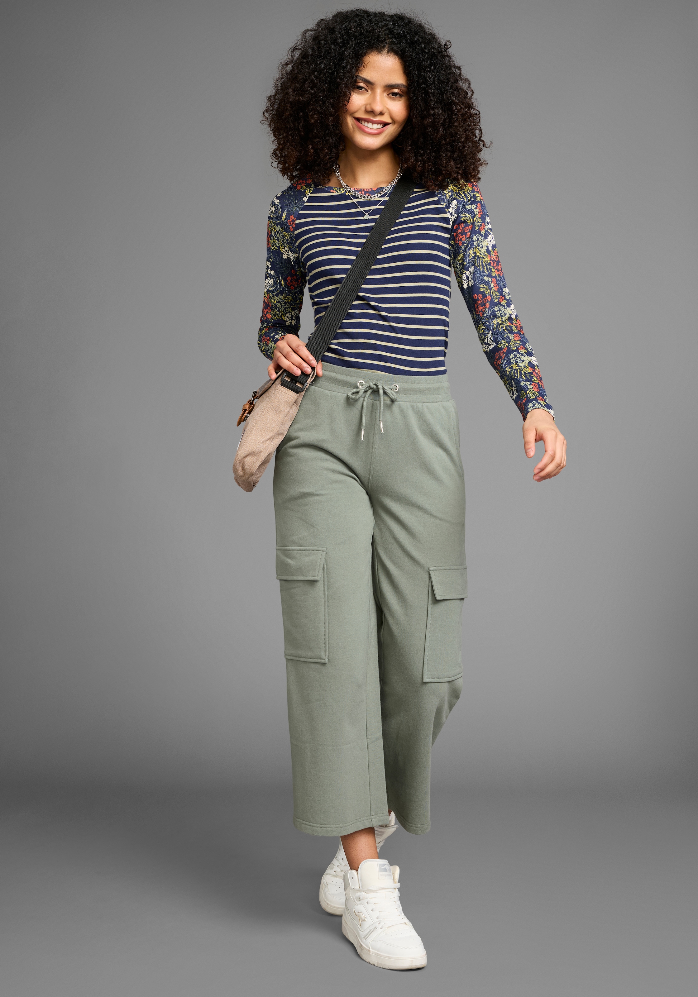 KangaROOS Langarmshirt , Muster Mix