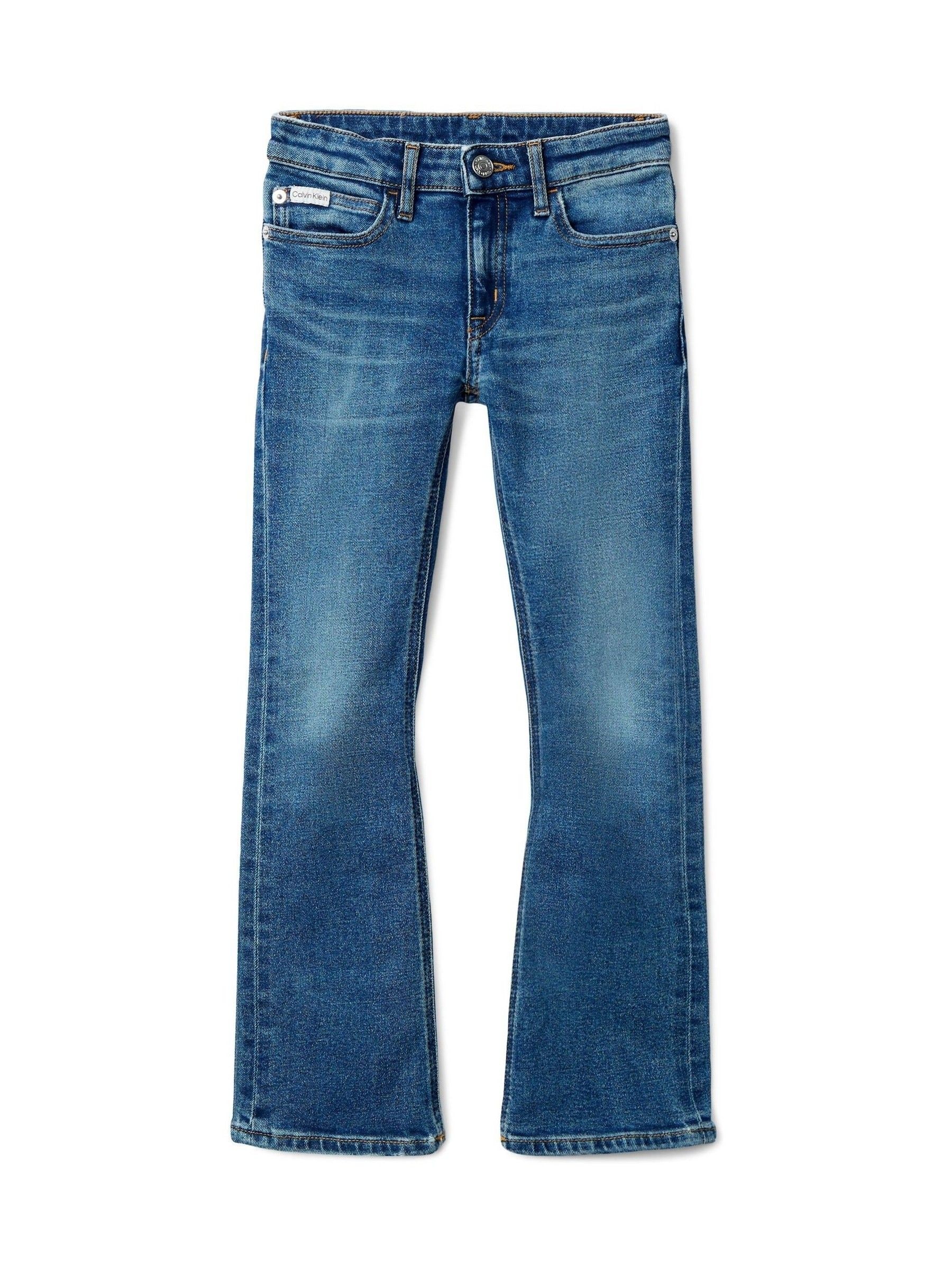 Calvin Klein uitlopende jeans met halfhoge taille