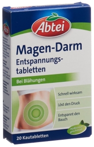 ABTEI Magen-Darm-Entspannung Kautabletten, 20 Stück