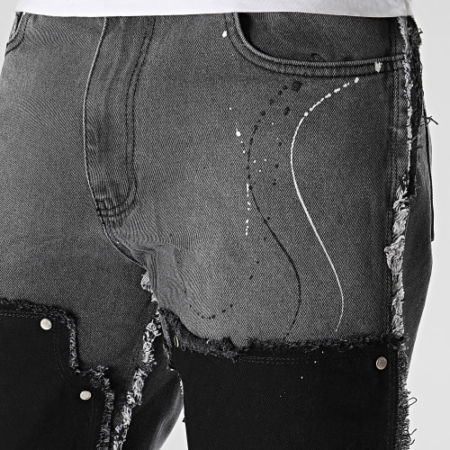 Jean Large Gris Anthracite