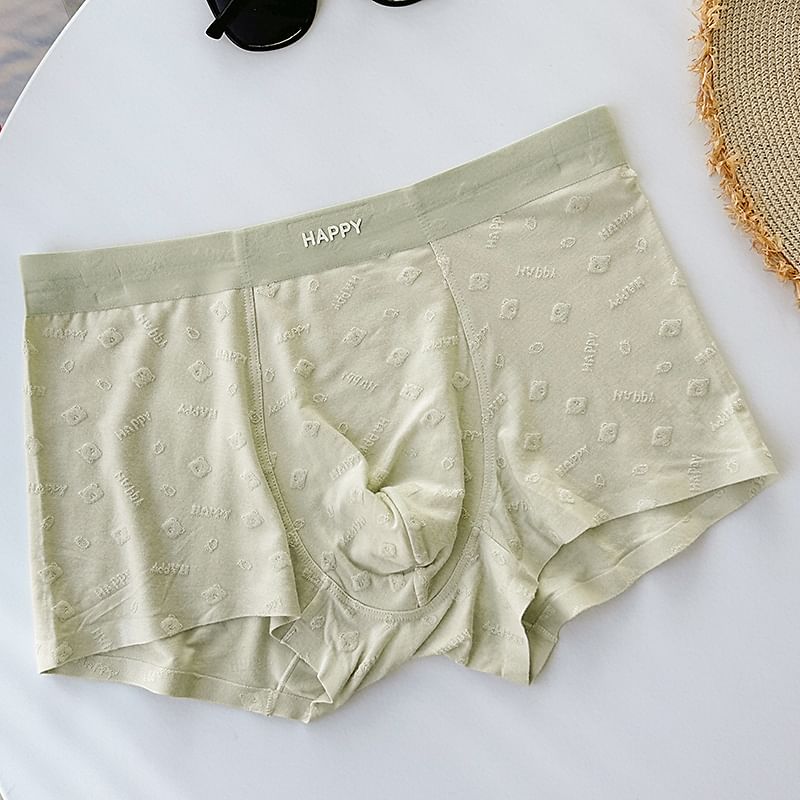 Pancherry - Boxershorts met letterprint / set