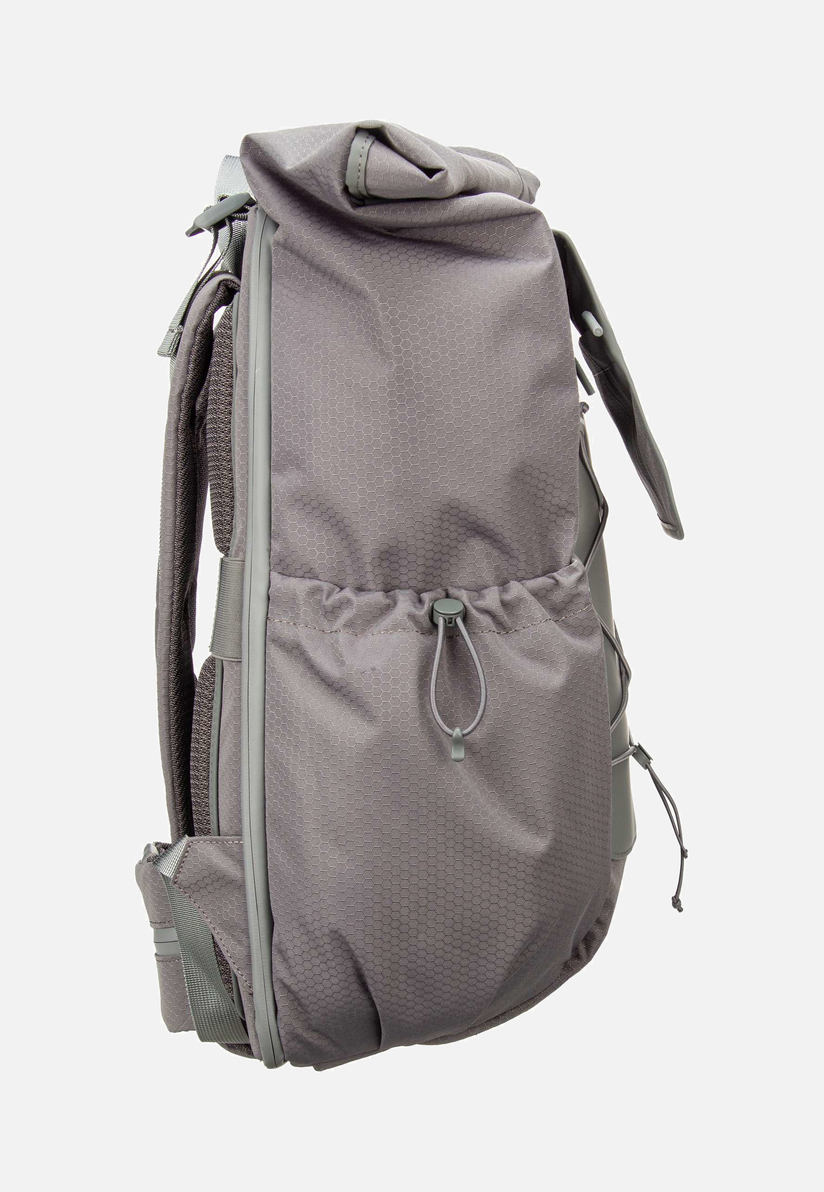Banff Stone Grey - Rolltop Rucksack