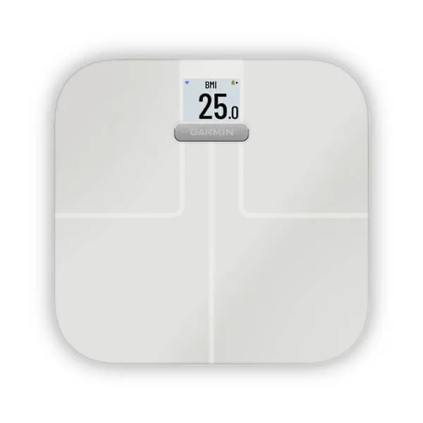 Garmin Index S2 Smart Scale, Intl, White, 1 pack White
