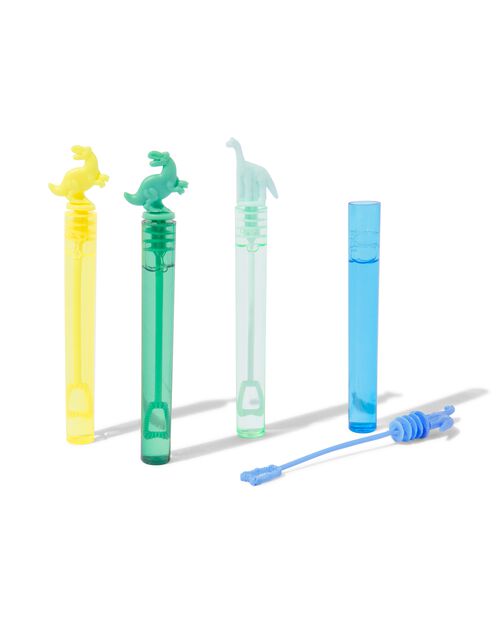 tubes de bulles de savon dino 8x