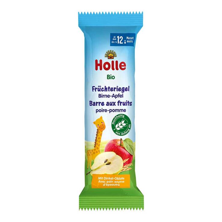Holle Bio Früchte Riegel Apfel Birne, 25 g