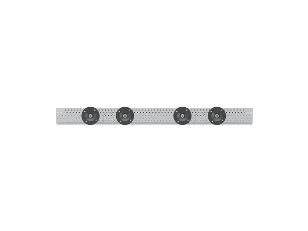 Multibrackets M Pro Series - Indelukke - for digitalt skiltepanel - ledning, medium - stål - hvid - skærmstørrelse: 75