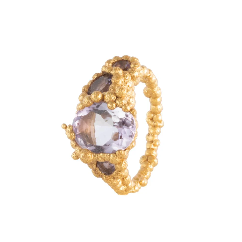 House of Vincent  Moonlit Secret Gilded ring - forgyldt
