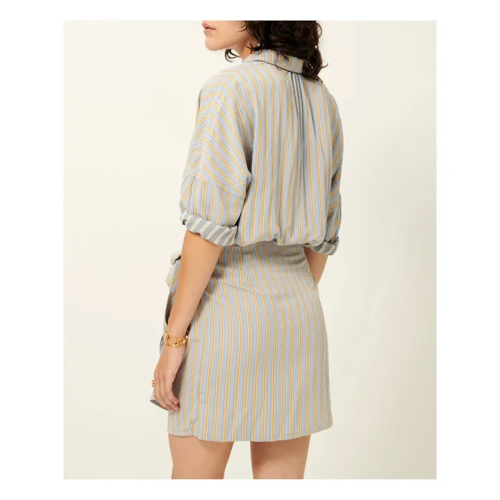 Sessùn Robe Lautner Rayures | Bleu