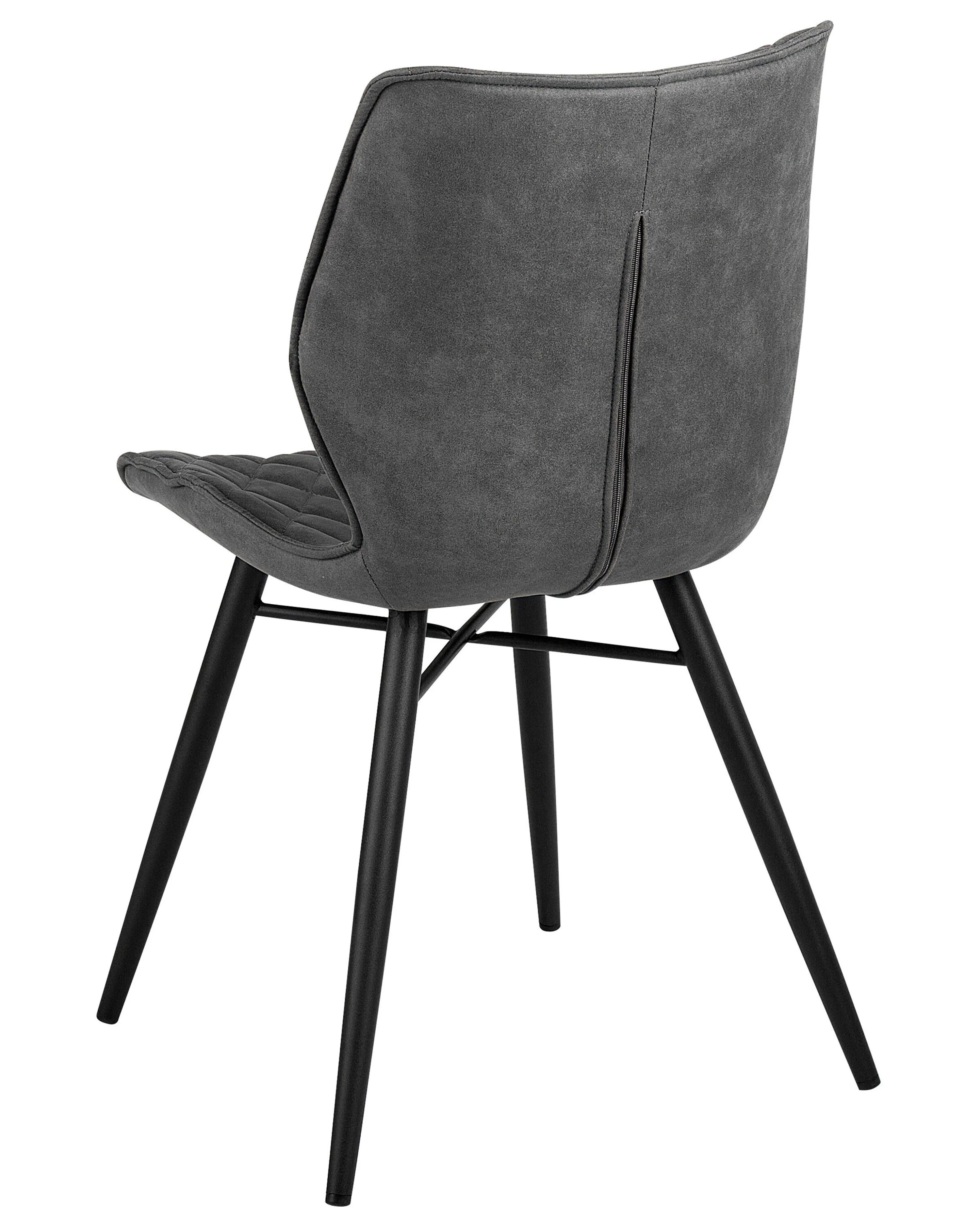 Set van 2 eetkamerstoelen LISLE Grijs