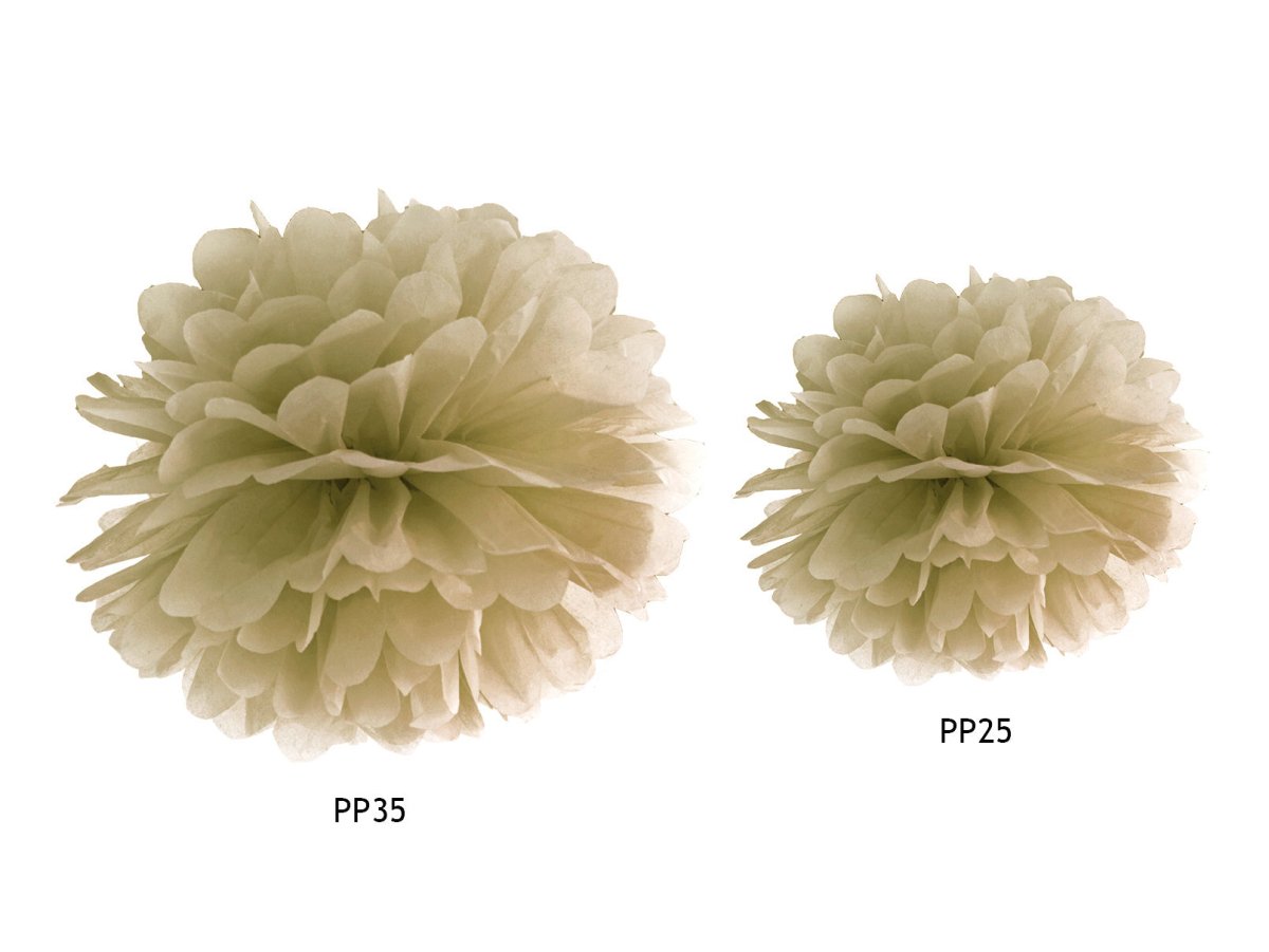 Pompon Goud 25cm