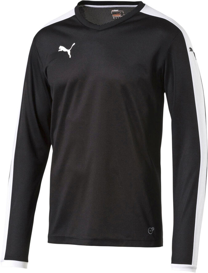 Puma Pitch Langærmet T-shirt Sort