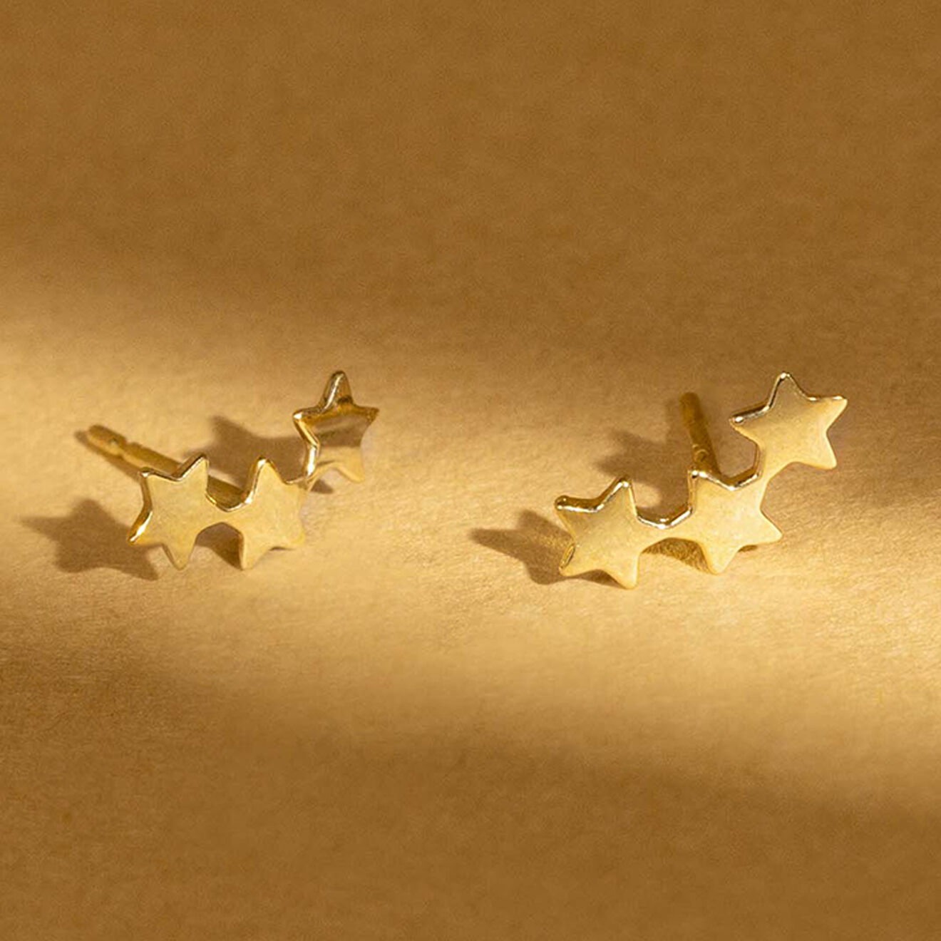 Instant d'Or Boucles d'oreilles Andromède or jaune