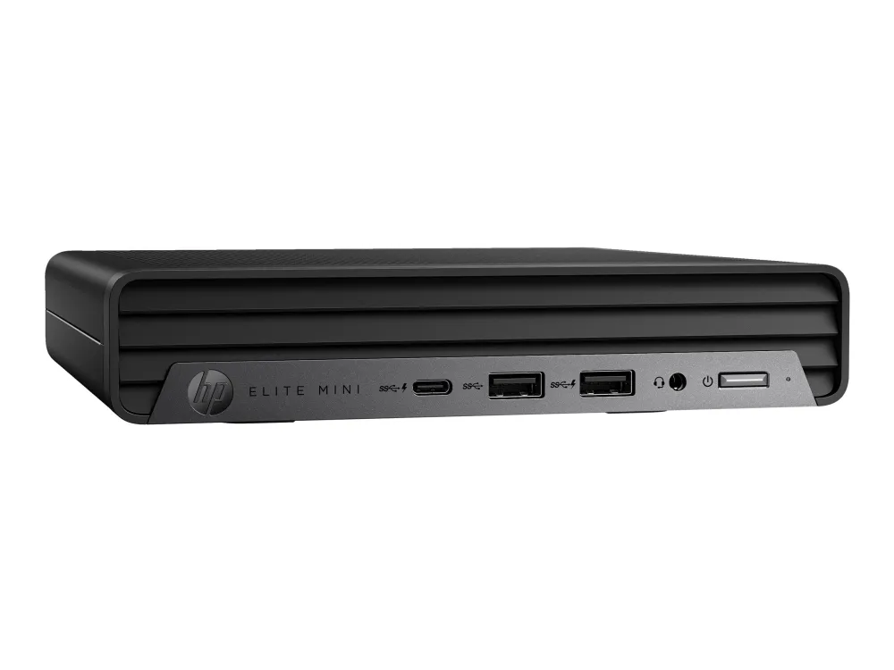 HP Elite 800 G9 - Mini desktop Core i5 13500 / op til 4.8 GHz - RAM 16 GB - SSD 256 GB - NVMe - UHD Graphics 770 - Gigabit Ethernet, IEEE 802.11ax (Wi-Fi 6E), Bluetooth 5.3 - Win 11 Pro - skærm: ingen - Smart Buy