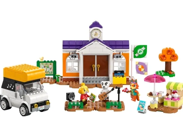 LEGO Animal Crossing 77052 K.K.'s koncert på bytorvet