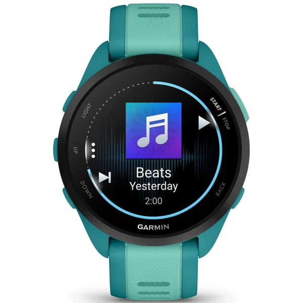 Montre cardio GPS GARMIN FORERUNNER 165 MUSIC TURQUOISE/AQUA