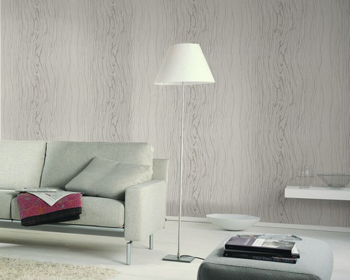 Vliesbehang 53331 Colani VISIONS houtlook beige