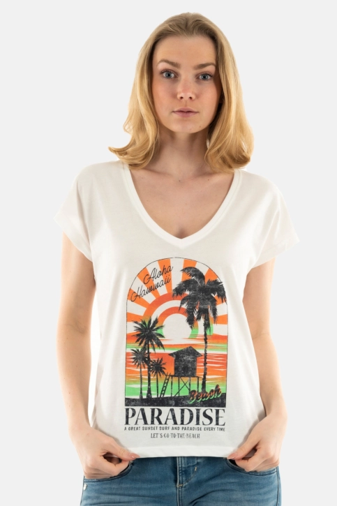 Tee shirt only mila cloud dancer paradise