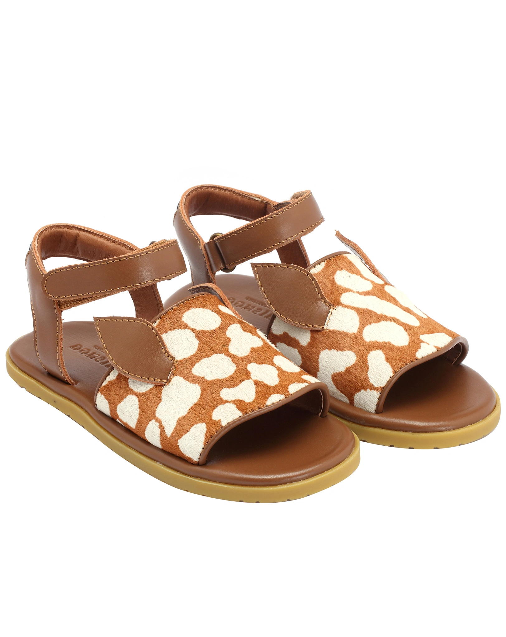 Klett-Sandalen LARA - FAWN in brown/white