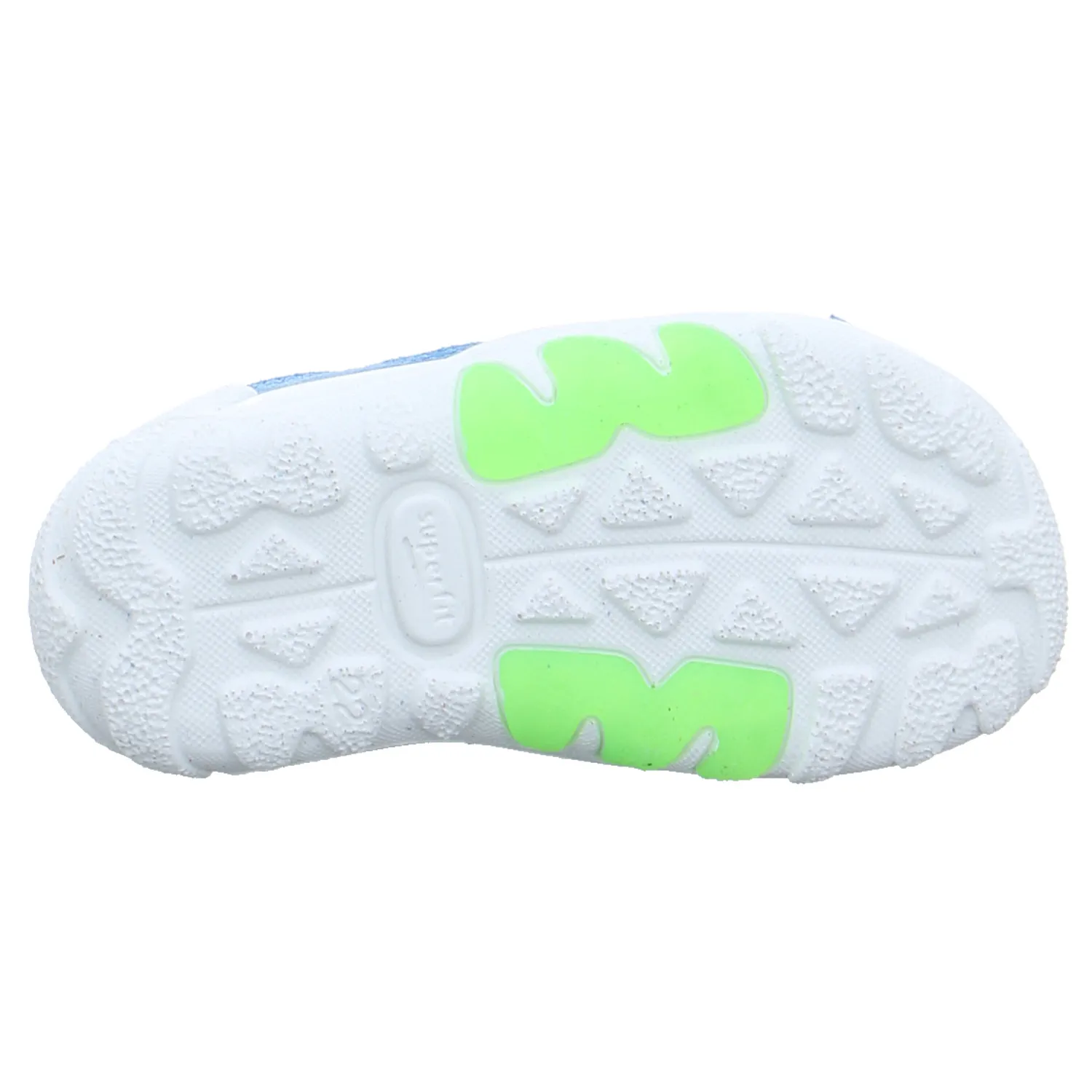 SUPERFIT Baby-Sandale Blau Leder  Jungen Minilette