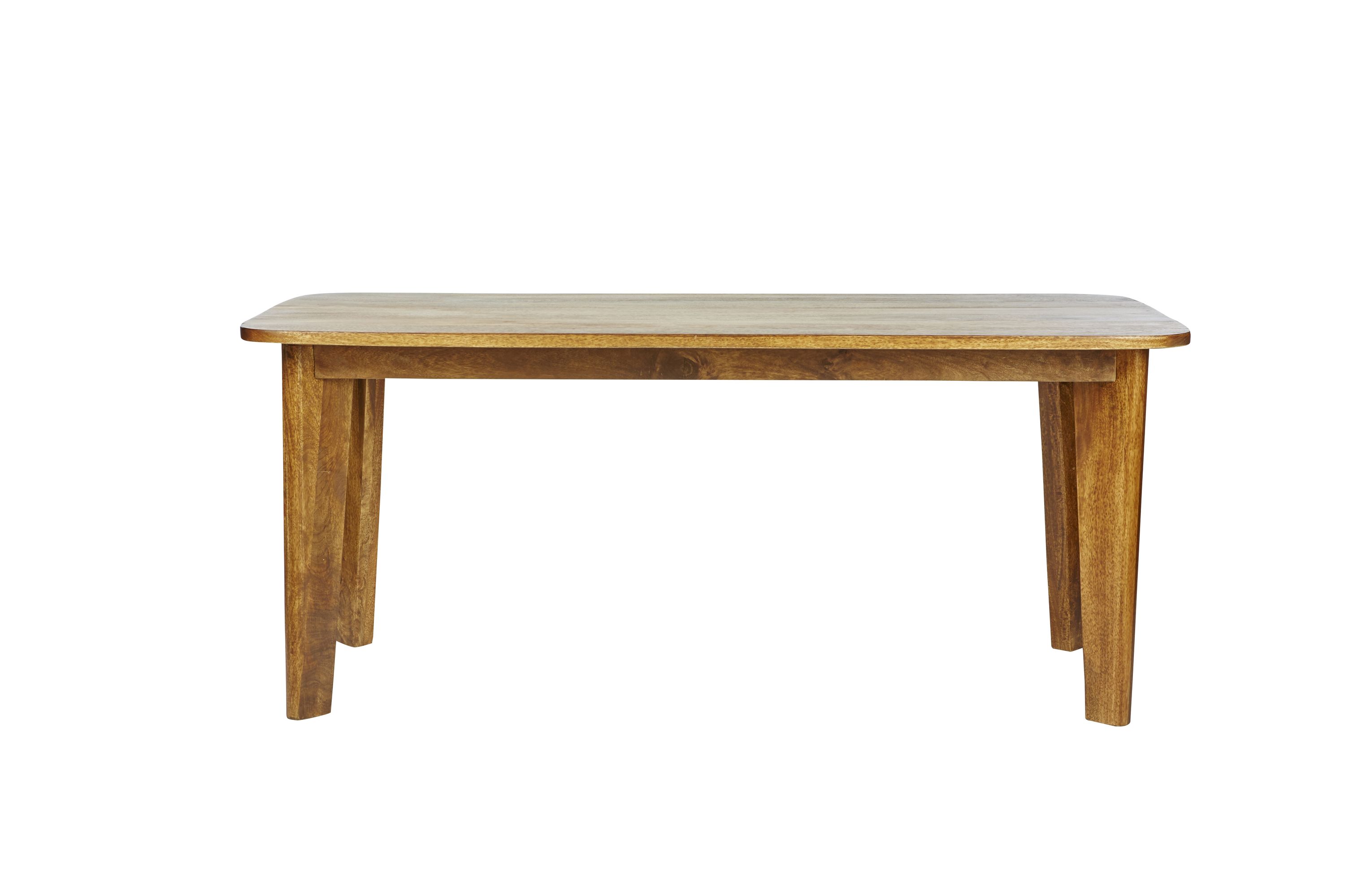 Esstisch 180x80cm Mango Speisetisch Wohnzimmertisch Küchentisch Esszimmer Tisch