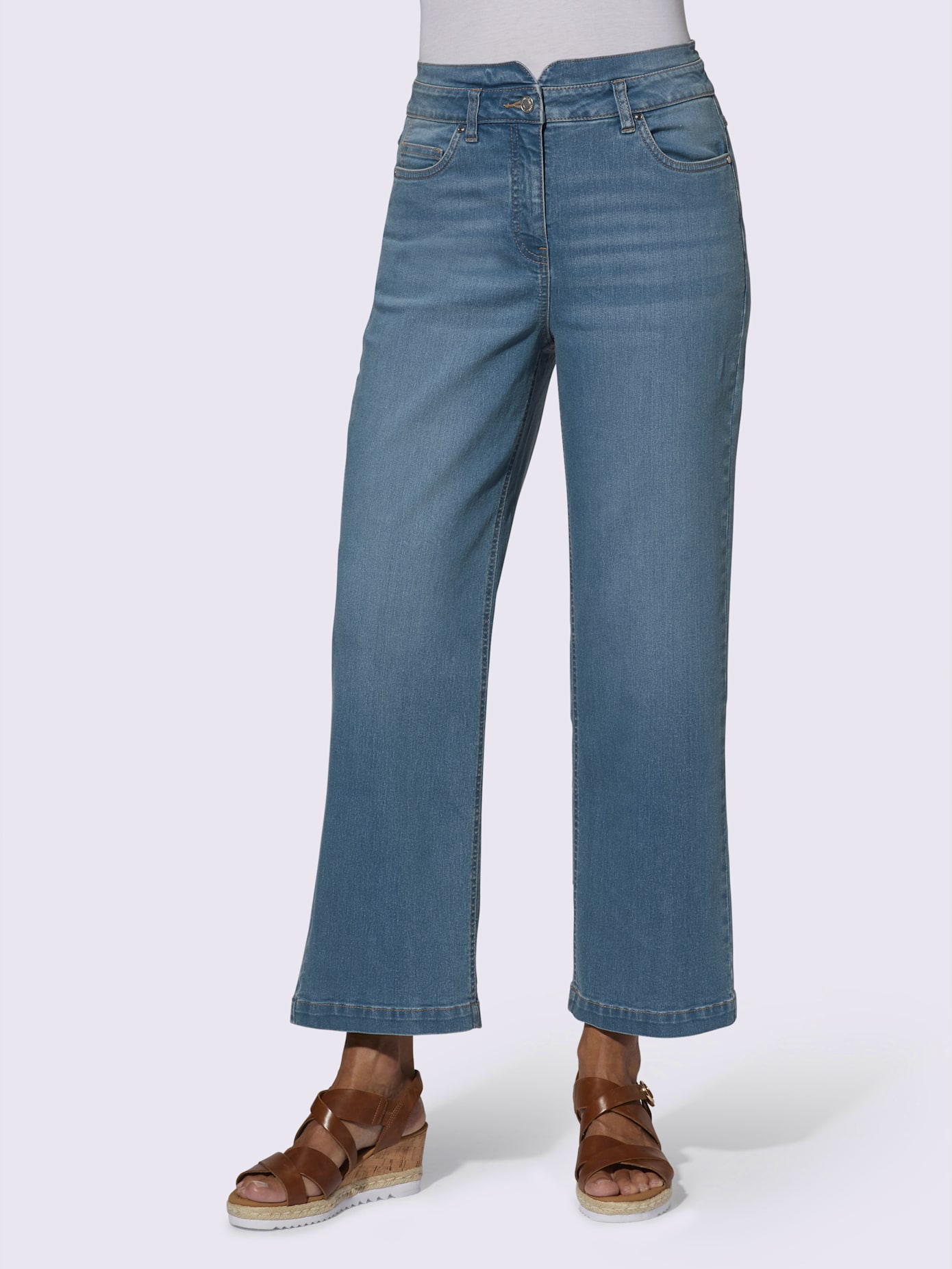Jean coton extensible confortable