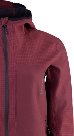 SHELTER Damen-Softshelljacke  purple red  40