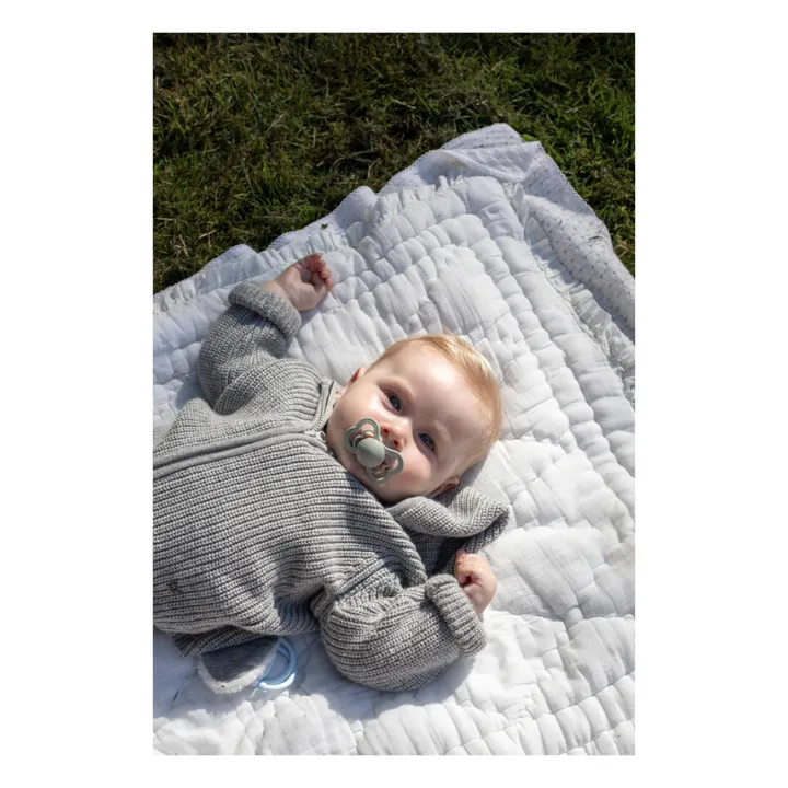 Bibs Tétines en silicone - Set de 2 | Vert amande