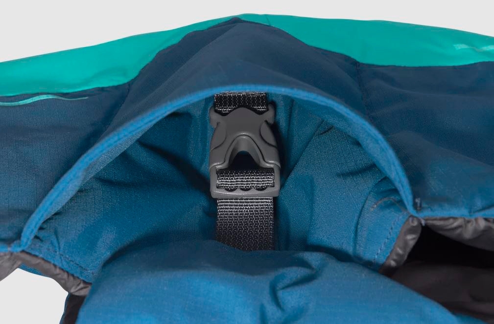 Ruffwear Vert Hundejacke wasserdicht XS 43–56 cm Aurora Teal