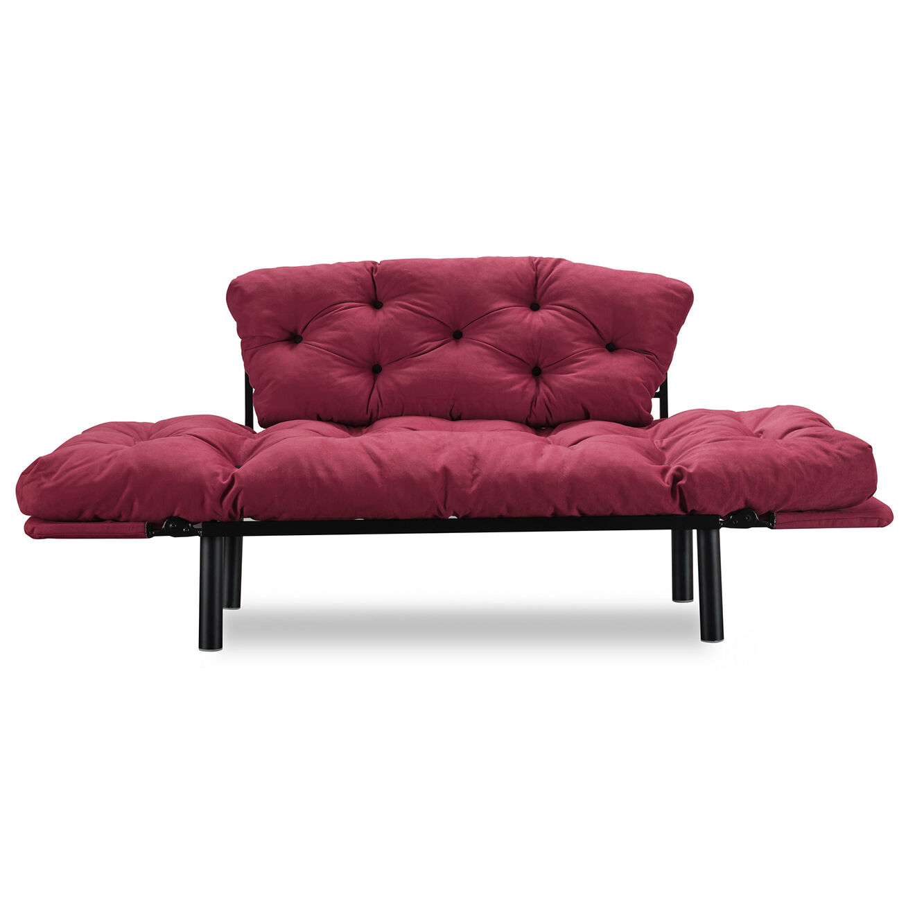 Atelier del Sofa Canapé 2 places convertible Nitta vin - 155x85x73 cm