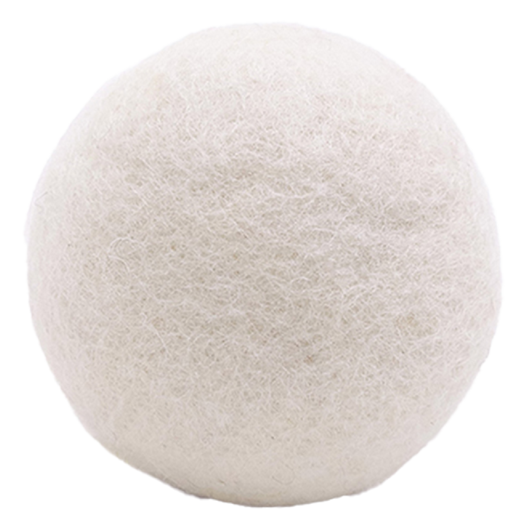 POUF XXL - Balle pouf XXL en feutre de laine| Blanc