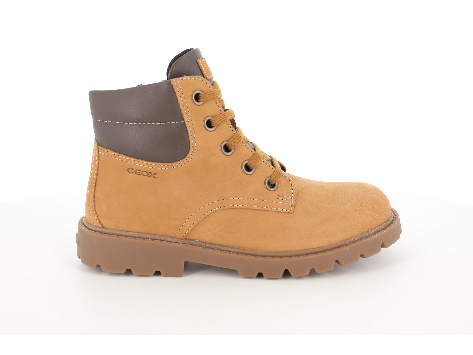 Geox-J SHAYLAX BOY J16FAB Nubuck Camel