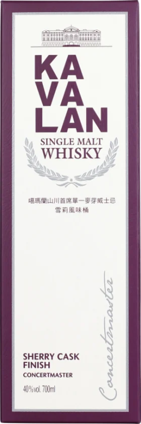 KAVALAN CONCERTMASTER SHERRY CASK FINISH 70CL