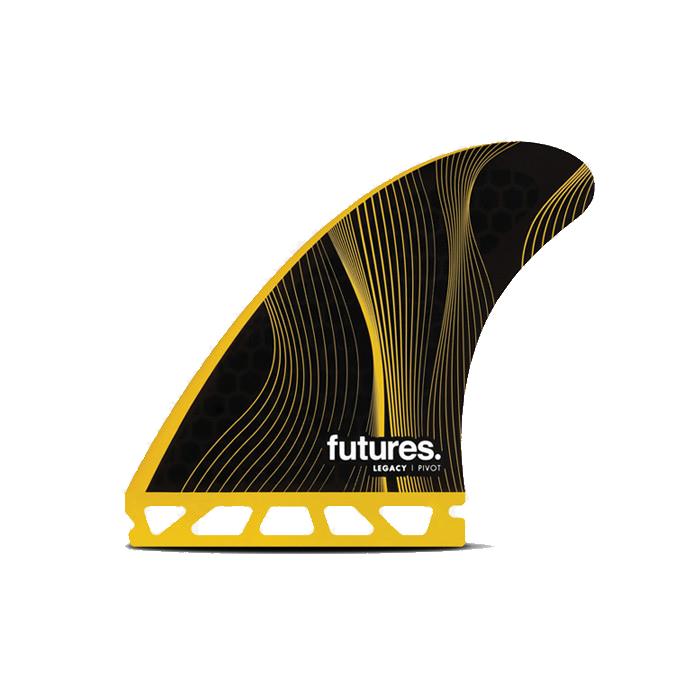 Futures P8 Legacy Series - Yellow - Thruster - L