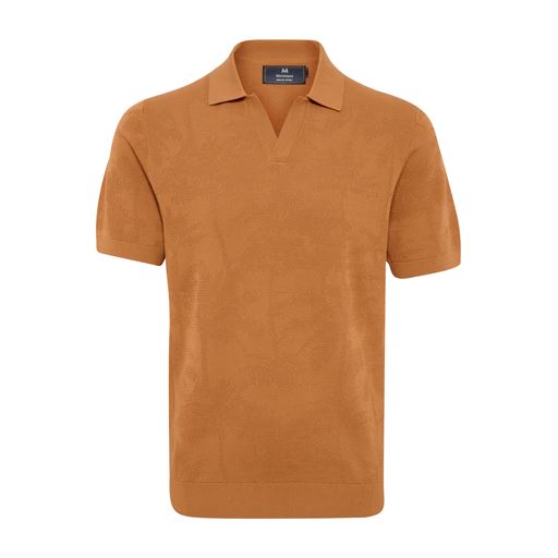 Matinique Polo T-shirt, Yellow Brown, L