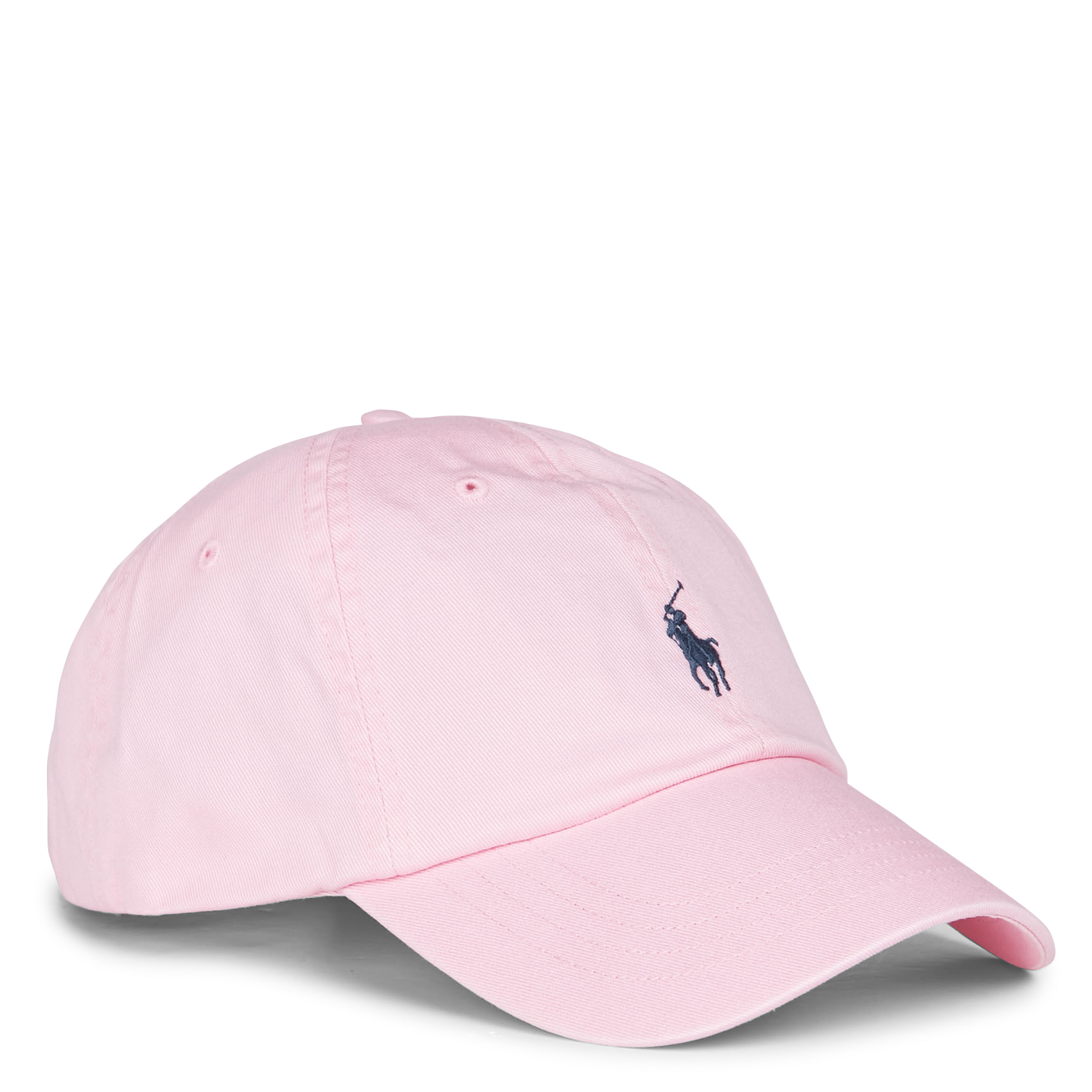 Casquette logo brodé en coton | Rose