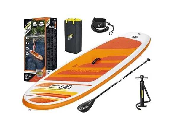 Bestway Hydro-Force SUP Paddle Board 2.74m x 76cm x 12cm Aqua Journey Sæt