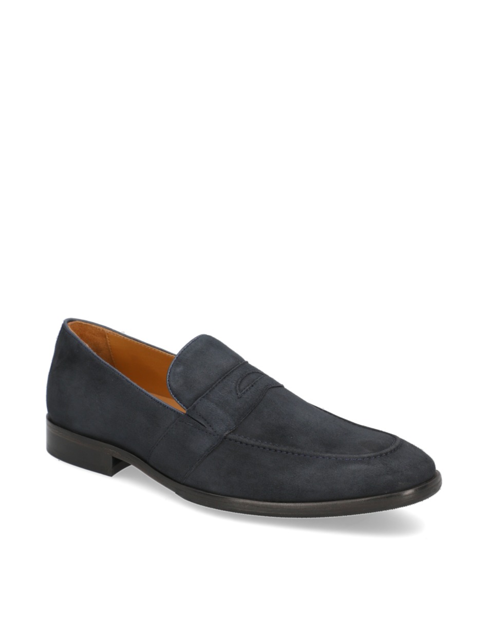 Veloursleder Slipper klassisch