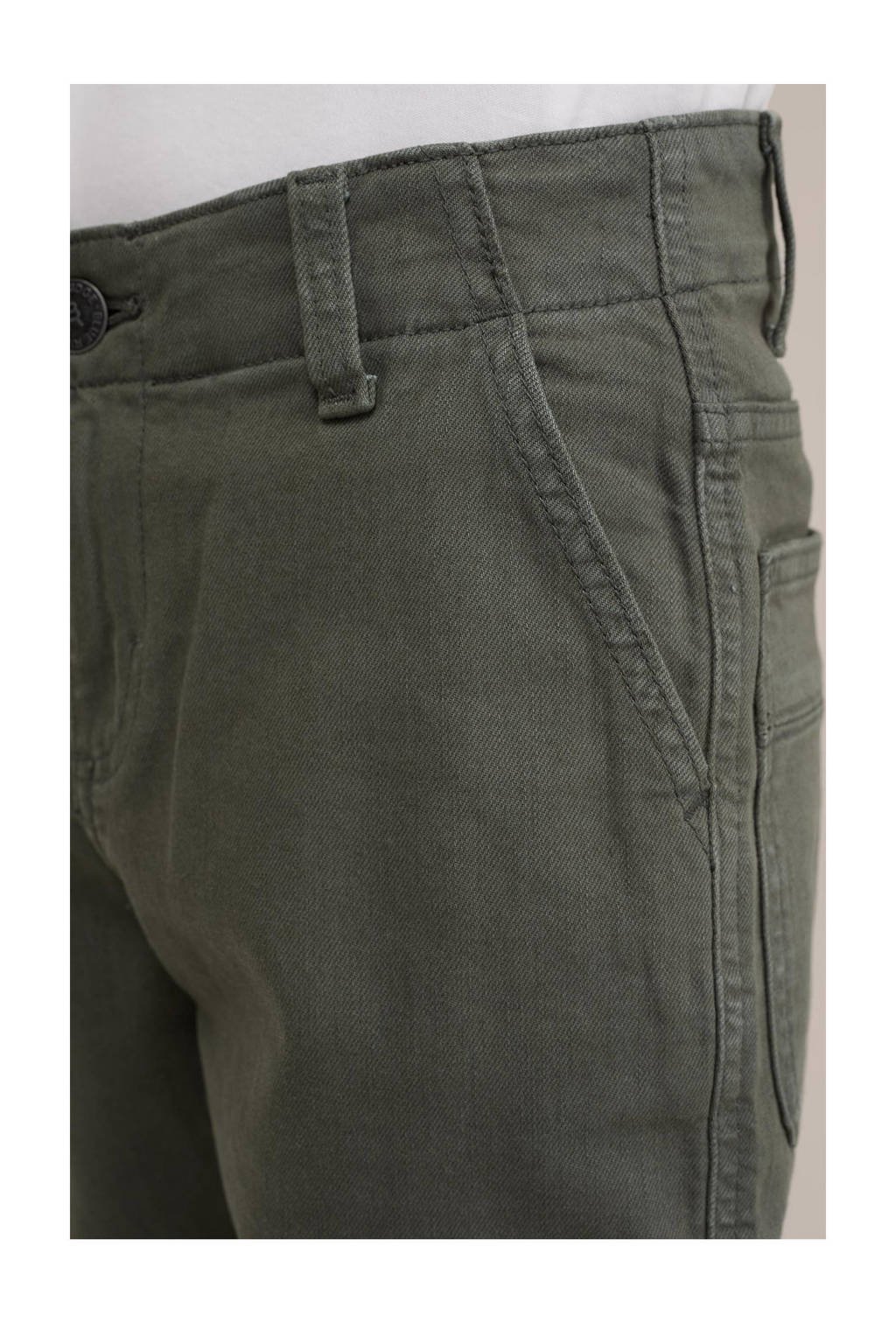 WE Fashion cargobroek olijfgroen